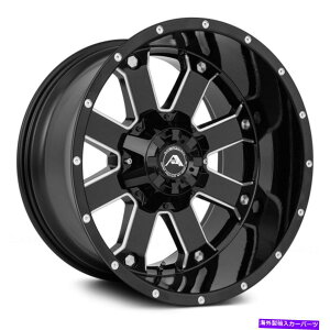 zC[@4{Zbg American Off-Road A108zC[20x12i-44A5x139.7A110.3j4̃ubNZbg American Off-Road A108 Wheels 20x12 (-44, 5x139.7, 110.3) Black Rims Set of 4