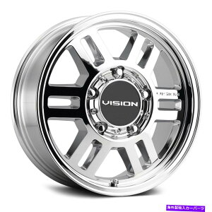 �z�C�[���@4�{�Z�b�g �r�W����355�}���N�X2�I�[�o�[�����h�z�C�[��17x7.5�i45�A5x130�A78.3�j4�̃N���������Z�b�g Vision 355 MANX 2 OVERLAND Wheels 17x7.5 (45, 5x130, 78.3) Chrome Rims Set of 4�y���s�A���i�z
