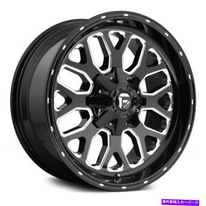 �z�C�[���@4�{�Z�b�g �R��D588�^�C�^��1PC�z�C�[��20x9�i1�A6x139.7�A106.1�j4�̃u���b�N�����Z�b�g Fuel D588 TITAN 1PC Wheels 20x9 (1, 6x139.7, 106.1) Black Rims Set of 4�y���s�A���i�z
