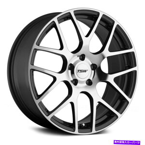 zC[@4{Zbg TSW NurburgringzC[18x9i50A5x120.65A70.3j4̃K^Zbg TSW NURBURGRING Wheels 18x9 (50, 5x120.65, 70.3) Gunmetal Rims Set of 4