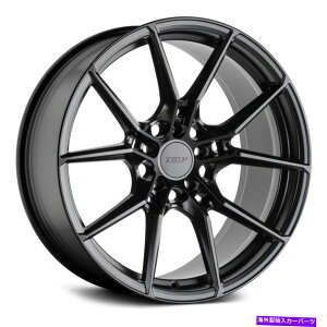 ホイール 4本セット TSW Neptune Wheels 19x8(40、5x108、72.1)4のブラックリムセット TSW NEPTUNE Wheels 19x8 (40, 5x108, 72.1) Black Rims Set of 4