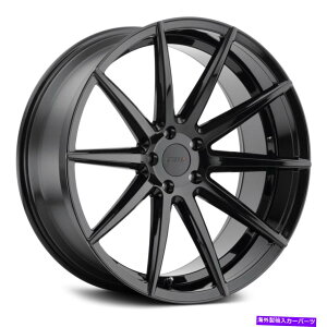 zC[@4{Zbg TSW ClypsezC[20x8.5i40A5x114.3A76.1j4̃ubNZbg TSW CLYPSE Wheels 20x8.5 (40, 5x114.3, 76.1) Black Rims Set of 4