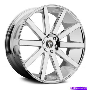 �z�C�[���@4�{�Z�b�g �_�uS120�V���b�g�J���z�C�[��22x9�i38�A5x120.65�A72.56�j4�̃N���������Z�b�g Dub S120 SHOT CALLA Wheels 22x9 (38, 5x120.65, 72.56) Chrome Rims Set of 4