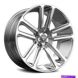 �z�C�[���@4�{�Z�b�g �_�uS254�t���b�N�X�z�C�[��22x9.5�i10�A5x127�A78.1�j4�̃N���������Z�b�g Dub S254 FLEX Wheels 22x9.5 (10, 5x127, 78.1) Chrome Rims Set of 4�y���s�A���i�z