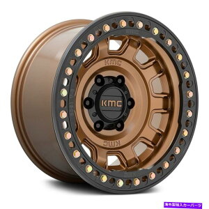 zC[@4{Zbg KMC KM236^Nr[hbNzC[17x9i-38A6x139.7A108j4̃uYZbg KMC KM236 TANK BEADLOCK Wheels 17x9 (-38, 6x139.7, 108) Bronze Rims Set of 4