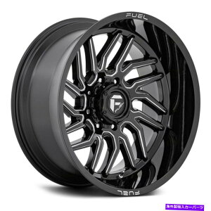 zC[@4{Zbg RD807nP[1PCzC[20x10i-18A8x170A125.1j4̃ubNZbg Fuel D807 HURRICANE 1PC Wheels 20x10 (-18, 8x170, 125.1) Black Rims Set of 4