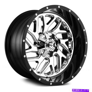 �z�C�[���@4�{�Z�b�g �R��D211�g���g��2PC�L���X�g�Z���^�[�z�C�[��20x10�i-19�A8x165.1�j4�̃u���b�N�����Z�b�g Fuel D211 TRITON 2PC CAST CENTER Wheels 20x10 (-19, 8x165.1) Black Rims Set of 4�y���s�A���i�z