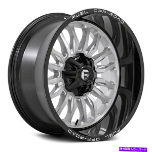 �z�C�[���@4�{�Z�b�g �R��D798�A�[�N1PC�z�C�[��22x10�i-18�A8x170�A125.1�j4�̃V���o�[�����Z�b�g Fuel D798 ARC 1PC Wheels 22x10 (-18, 8x170, 125.1) Silver Rims Set of 4�y���s�A���i�z