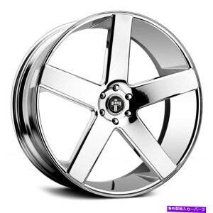 �z�C�[���@4�{�Z�b�g �_�uS115�o���[�z�C�[��24x10�i19�A6x139.7�A106.1�j4�̃N���������Z�b�g Dub S115 BALLER Wheels 24x10 (19, 6x139.7, 106.1) Chrome Rims Set of 4�y���s�A���i�z