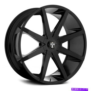 �z�C�[���@4�{�Z�b�g �_�uS110�v�b�V���z�C�[��22x9.5�i25�A6x139.7�A87.1�j4�̃u���b�N�����Z�b�g Dub S110 PUSH Wheels 22x9.5 (25, 6x139.7, 87.1) Black Rims Set of 4�y���s�A���i�z