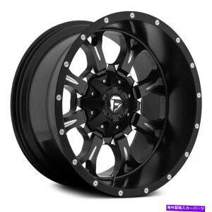 �z�C�[���@4�{�Z�b�g Fuel D517 Krank Deep Lip Wheels20x12�i-44�A8x165.1�A125.1�j4�̃u���b�N�����Z�b�g Fuel D517 KRANK DEEP LIP Wheels 20x12 (-44, 8x165.1, 125.1) Black Rims Set of 4�y���s�A���i�z