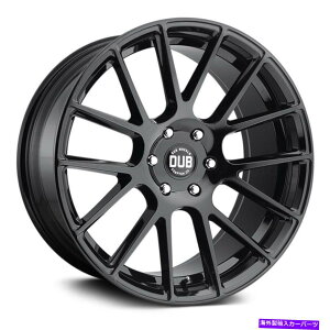 �z�C�[���@4�{�Z�b�g Dub S205 Luxe Wheels 24x9.5�i30�A6x139.7�A78.1�j4�̃u���b�N�����Z�b�g Dub S205 LUXE Wheels 24x9.5 (30, 6x139.7, 78.1) Black Rims Set of 4�y���s�A���i�z
