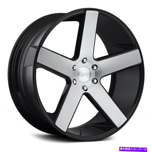 �z�C�[���@4�{�Z�b�g �_�uS217�o���[�z�C�[��24x10�i30�A6x139.7�A78.1�j4�̃u���b�N�����Z�b�g Dub S217 BALLER Wheels 24x10 (30, 6x139.7, 78.1) Black Rims Set of 4�y���s�A���i�z