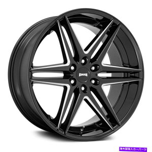 �z�C�[���@4�{�Z�b�g �_�uS267�_�[�e�B�h�b�O�z�C�[��26x10�i30�A6x135�A87.1�j4�̃u���b�N�����Z�b�g Dub S267 DIRTY DOG Wheels 26x10 (30, 6x135, 87.1) Black Rims Set of 4�y���s�A���i�z
