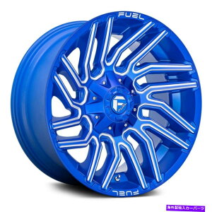 zC[@4{Zbg RD774䕗1pczC[22x10i-18A8x180A124.2j4̐Zbg Fuel D774 TYPHOON 1PC Wheels 22x10 (-18, 8x180, 124.2) Blue Rims Set of 4