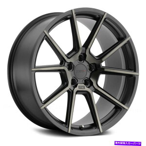 ホイール 4本セット TSWクロノホイール19x9.5(39、5x120.65、76.1)4のブラックリムセット TSW CHRONO Wheels 19x9.5 (39, 5x120.65, 76.1) Black Rims Set of 4