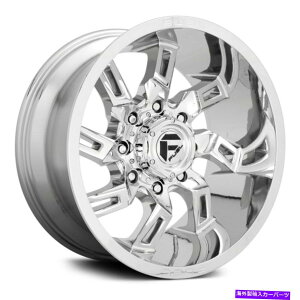 zC[@4{Zbg RD746bN_E1PCzC[22x10i-18A8x165.1A125.1j4̃NZbg Fuel D746 LOCKDOWN 1PC Wheels 22x10 (-18, 8x165.1, 125.1) Chrome Rims Set of 4