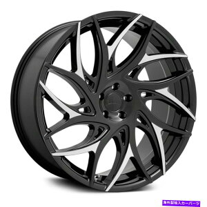 �z�C�[���@4�{�Z�b�g �_�uS259 G.O.A.T.�z�C�[��24x10�i15�A5x114.3�A71.5�j4�̃u���b�N�����Z�b�g Dub S259 G.O.A.T. Wheels 24x10 (15, 5x114.3, 71.5) Black Rims Set of 4�y���s�A���i�z