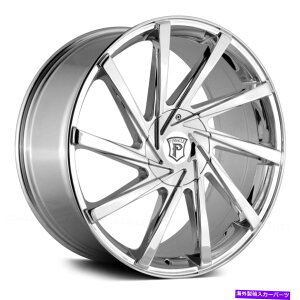 �z�C�[���@4�{�Z�b�g Pinnacle P90 Turbina Wheels 20x8.5�i40�A5x114.3�A73.1�j4��Chrome Rims�Z�b�g Pinnacle P90 TURBINA Wheels 20x8.5 (40, 5x114.3, 73.1) Chrome Rims Set of 4�y���s�A���i�z