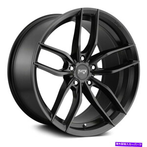 �z�C�[���@4�{�Z�b�g �j�b�`M203 Vosso�z�C�[��22x9�i38�A5x127�A71.5�j4�̃u���b�N�����Z�b�g Niche M203 VOSSO Wheels 22x9 (38, 5x127, 71.5) Black Rims Set of 4�y���s�A���i�z