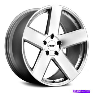 ホイール 4本セット TSWブリストルホイール22x10.5(44、5x112、66.56)4のシルバーリムセット TSW BRISTOL Wheels 22x10.5 (44, 5x112, 66.56) Silver Rims Set of 4