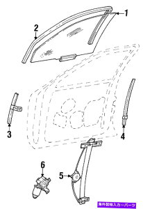 Window Regulator {̃tH[hEBhEM[^[F3VY-5423208-A Genuine Ford Window Regulator F3VY-5423208-A