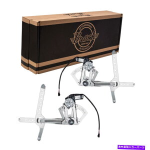 Window Regulator �p���[�E�B���h�E���M�����[�^�[�Z�b�g�t�B�b�g88-02 GMC�V�{���[�s�b�N�A�b�v�g���b�N�t�����g�y�A/���[�^�[�t�� Power Window Regulators Set fits 88-02 GMC Chevy Pickup Truck Front Pair w/Motor�y
