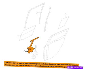 Window Regulator YOEM 13-19[tAhAOXn[hEFAEBhEM[^[E827203NN0A NISSAN OEM 13-19 Leaf Rear Door Glass Hardware-Window Regulator Right 827203NN0A
