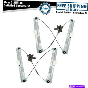 Window Regulator ウィンドウレギュレーターフロントLH&RHペアセットタウンアンドカントリーグランドキャラバン Window Regulators Front LH & RH Pair Set of 2 for Town & Country Grand Caravan