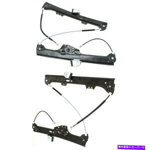 Window Regulator 2��BMW 5�V���[�Y04-10�t�����gLH��RH�T�C�h�p���[�E�B���h�E���M�����[�^�[�̐V�����t�B�b�g�Z�b�g New Fits Set Of 2 BMW 5-SERIES 04-10 Front LH & RH Side Power Window Regulator�y���s�A���i�z