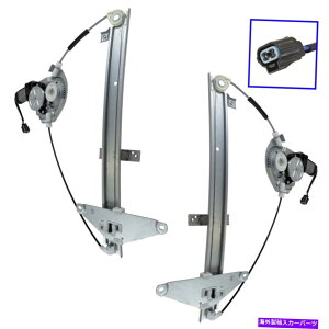 Window Regulator TRQ�t�����g�p���[�E�B���h�E���M�����[�^�[LH��RH�y�A�Z�b�g2��94-97�p�X�|�[�g���f�I TRQ Front Power Window Regulator LH & RH Pair Set of 2 for 94-97 Passport Rodeo