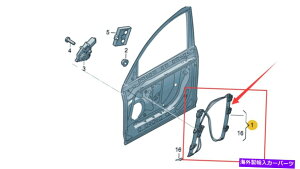 Window Regulator Audi Q5 09-12 8R0837461B�̂��߂ɍ��ɍ��ɐV�����E�B���h�E���M�����[�^�[�̃t�����g Genuine New Window Regulator Front Left For Audi Q5 09-12 8R0837461B�y���s�A���i�z