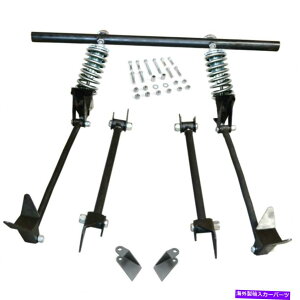 TXyV OpʃA4NtRCI[o[37 1937tH[hN[y - NuAX^_[hAf Triangulated Rear 4-link w/ Coilovers 37 1937 Ford Coupe - Club, Standard, Del
