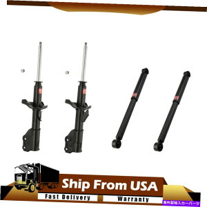 �T�X�y���V���� �t�����g���A�̍��E4x KYB�V���b�N�A�u�\�[�o�[�T�X�y���V�����X�g���b�g�̓}�c�_MPV_WT�ɓK�����܂� Front Rear Left Right 4X KYB Shock Absorber Suspension Strut fits MAZDA MPV_WT