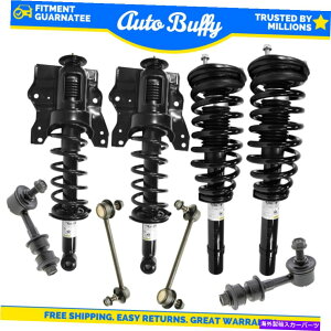TXyV Unity 8PCtgAttgXgbgRCXvO +q_CpXEFCo[AKIA UNITY 8PC Front & Rear Left Struts & Coil Spring + Sway Bars for Hyundai, Kia