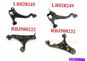 �T�X�y���V���� �����h���[�o�[LR3 05-09�t�����g�T�X�y���V�����A�b�p�[ +���r�Z�b�gX4 NEW LAND ROVER LR3 05-09 FRONT SUSPENSION UPPER + LOWER ARM SET x4 NEW�y���s�A���i�z