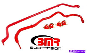 TXyV BMRXEFCo[LbgtubVOtg - 16-20V{[J}SB049R̃AADJ BMR Sway Bar Kit w/ Bushings Front - Rear Non-adj For 16-20 Chevy Camaro SB049R