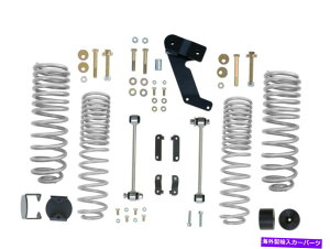 �T�X�y���V���� ���r�R���G�N�X�v���X2.5 "07-18�W�[�v�����O���[�̃v���O���b�V�u�R�C���W�����t�g�L�b�g Rubicon Express 2.5" Progressive Coil Standard Lift Kit For 07-18 Jeep Wrangler
