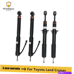 �T�X�y���V���� �g���^�����h�N���[�U�[150���N�T�XGX460��4 PCS�t�����g���A�G�A�V���b�N�X�g���b�g�L�� 4 Pcs Front Rear Air Shock Struts ADS For Toyota Land Cruiser 150 Lexus GX460�y���s�A���i�z