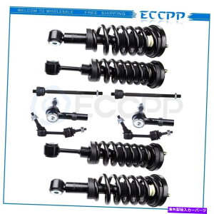 �T�X�y���V���� 10pc Expedition Navigator 03-05�p�̊��S�ȃt�����g���A�X�g���b�g�T�X�y���V�����L�b�g 10pc Complete Front Rear Struts Suspension Kit For Expedition Navigator 03-05�y���s�A���i�z