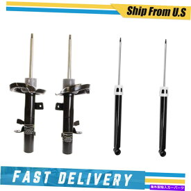 サスペンション モンローショックアブソーバーサスペンションストラット4 PCSフロントリア2013 Ford Escape_XJ Monroe Shock Absorber Suspension Strut 4 pcs Front Rear for 2013 FORD ESCAPE_XJ