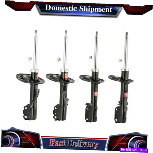 TXyV Kyb ShocksStruts 2004N2006Ñg^J̃tgATXyVXgbg KYB Shocks & Struts Front Rear Suspension Strut For 2004-2006 Toyota Camry