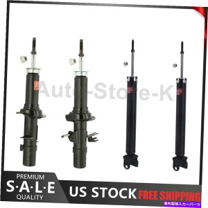 �T�X�y���V���� KYB�t�����g�����A�V���b�N2009-2013 for 2009-2013 for 4�̊��S�ȃX�g���b�g�Z�b�gG37 KYB Front & Rear Shock Complete Strut Set of 4 For 2009-2013 Infiniti G37�y���s�A���i�z