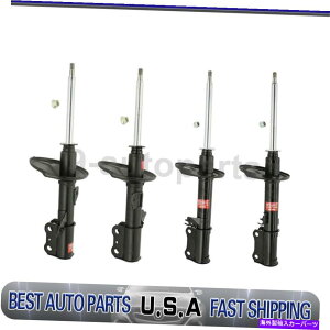 TXyV 2002N2003ÑNTXES300KYBTXyVXgbgtgA̍E4 KYB Suspension Strut Front Rear Left & Right 4 Of For 2002-2003 Lexus ES300
