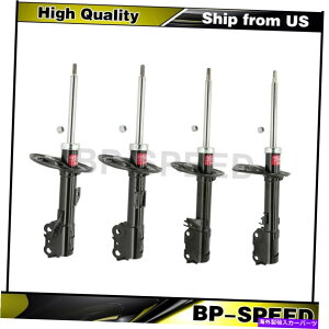 TXyV Toyota Camry 2007-2011 4 X Kyb ShocksStrutstgATXyVXgbg Fits Toyota Camry 2007-2011 4 X KYB Shocks & Struts Front Rear Suspension Strut