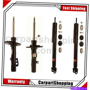 �T�X�y���V���� 4 KYB�V���b�N���X�g���b�g�V���b�N�A�u�\�[�o�[�����t�B�����J�[��MK�̂��߂̌㕔�t�����g���X�g���b�g���܂� 4 KYB Shocks & Struts Shock Absorber Susp. Struts Rear Front For Lincoln MKS�y��
