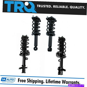 �T�X�y���V���� TRQ 4PC�t�����g�����A�R���v���[�g���[�h�X�g���b�g�X�v�����O�A�Z���u���Z�b�g�z���_CR-V TRQ 4pc Front & Rear Complete Loaded Strut Spring Assembly Set for Honda CR-V�y���s�A���i�z