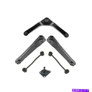 TXyV W[vARg[A[XEFCo[N{[WCgTXyVLbgZbg6pcp For Jeep Rear Control Arm Sway Bar Link Ball Joint Suspension Kit Set 6pc