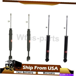 �T�X�y���V���� Kyb Exced-G�t�����g���A�V���b�N��2005�N����2008�N�̃A�E�f�BA4 Quattro w/o�X�|�[�c KYB Excl-G Front Rear Shock & Struts For 2005-2008 Audi A4 Quattro w/o Sport�y���s�A���i�z