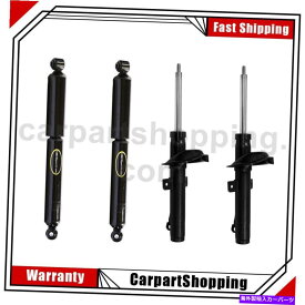 サスペンション 4つのモンローショック＆ストラットショックアブソーバーストラットフロントリアのフォード2010-2013 4 Monroe Shocks & Struts Shock Absorber Strut Front Rear For Ford 2010-2013